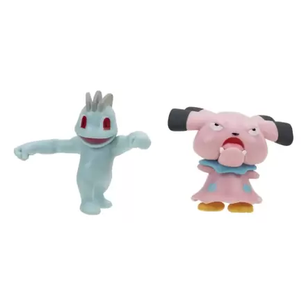 Pokémon Battle Figure Set Figuren 2er-Pack Machollo, Snubbull Produktfoto