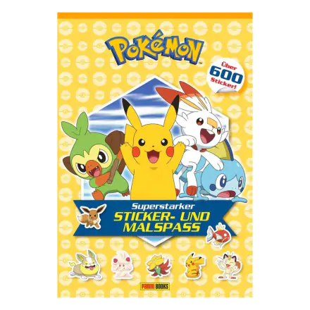Pokémon Buch Superstarker Sticker- und Malspaß Produktfoto