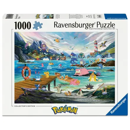 Pokemon Breakout 3 Vaporeon and the Warm Sea Puzzle 1000 Teile Produktfoto