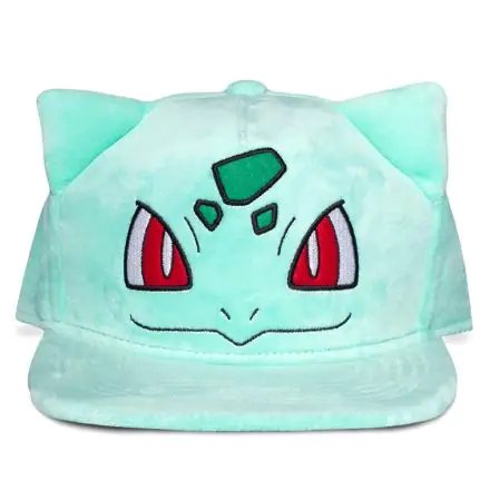 Pokémon Plüsch Snapback Cap Bulbasaur termékfotója