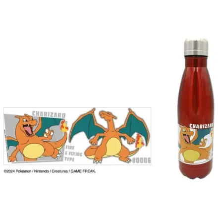 Pokémon Charizard Edelstahlflasche 770 ml Produktfoto