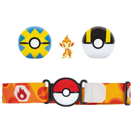 Pokémon Clip 'n' Go Gürtel Set Chimchar Produktfoto