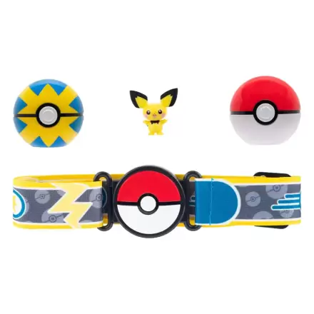 Pokémon Clip'n'Go Poké Gürtel Set Pokéball, Flottball & Pichu Produktfoto