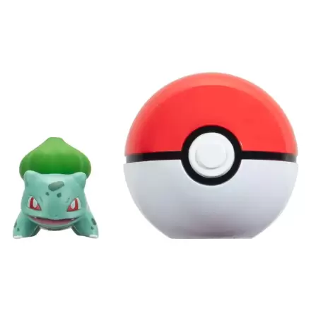 Pokémon Clip'n'Go Poké Balls Bisasam #1 & Pokéball Produktfoto