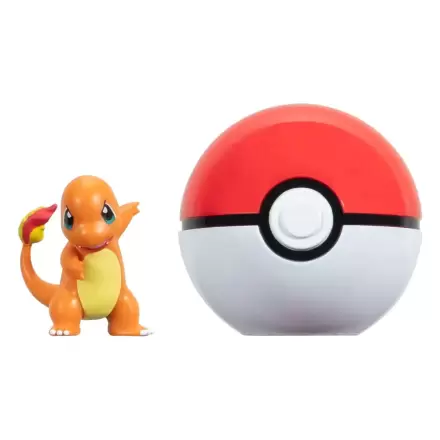 Pokémon Clip'n'Go Poké Balls Glumanda #1 & Pokéball Produktfoto