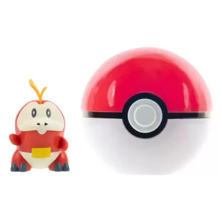 Pokémon Clip'n'Go Poké Balls Krokel with Pokéball Produktfoto