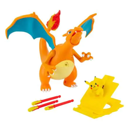 Pokémon Interaktive Deluxe Actionfigur Glurak 15 cm Produktfoto