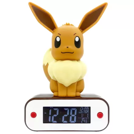 Pokémon Wecker mit Leuchtfunktion Eevee 18 cm termékfotója