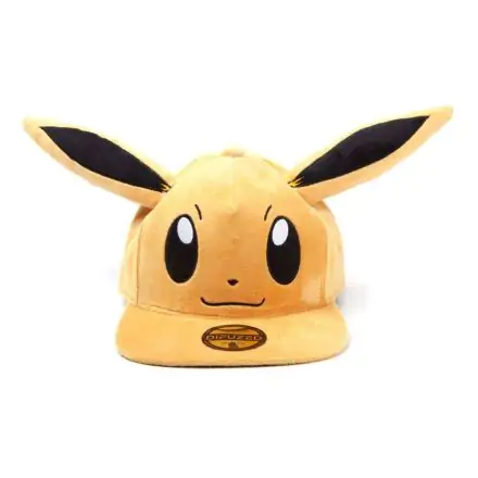 Pokémon Plüsch Snapback Cap Embarrassed Eevee termékfotója