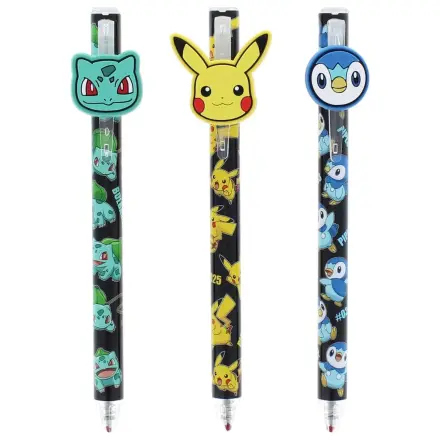 Pokémon Radierbare Gelstifte 3er-Pack Produktfoto