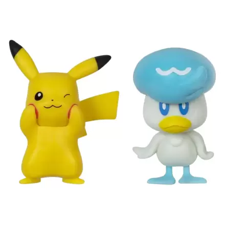 Pokémon Gen IX Battle Figure Pack Minifiguren 2er-Pack Pikachu & Kwaks 5 cm termékfotója