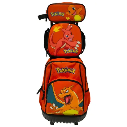 Pokemon Trolley Set + Federmäppchen + Brotzeittasche Produktfoto