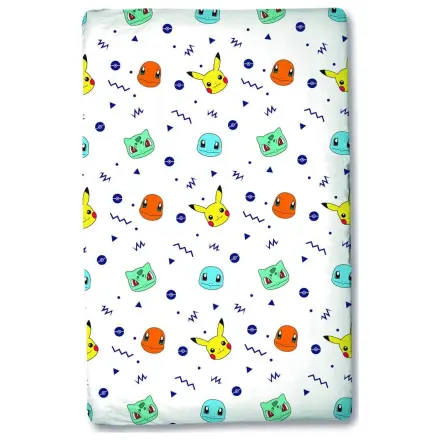 Pokémon Head Spannbettlaken 90 x 200 Produktfoto