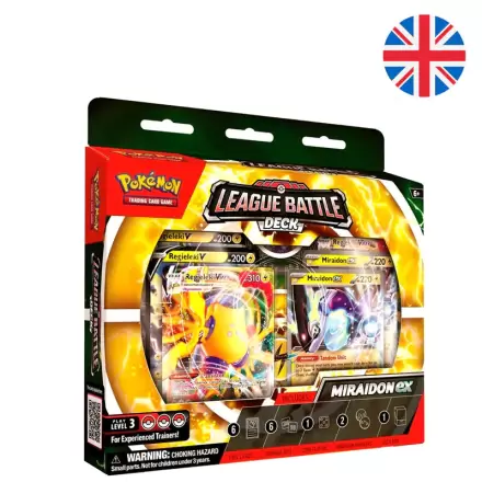 Pokemon League Battle Deck Miraidon Ex collectible Kartenspiel Englische Version termékfotója