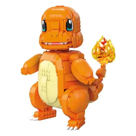 Pokémon Mega Construx Bauset Jumbo Glumanda 25 cm Produktfoto