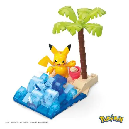 Pokémon Mega Construx Bauset Pikachu's Beach Splash Produktfoto