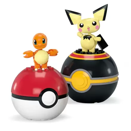 Pokémon MEGA Bauset Poké Ball Collection: Glumanda & Pichu termékfotója