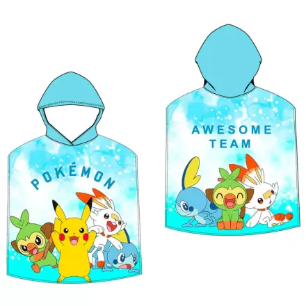 Pokemon Microfaser Poncho Handtuch termékfotója