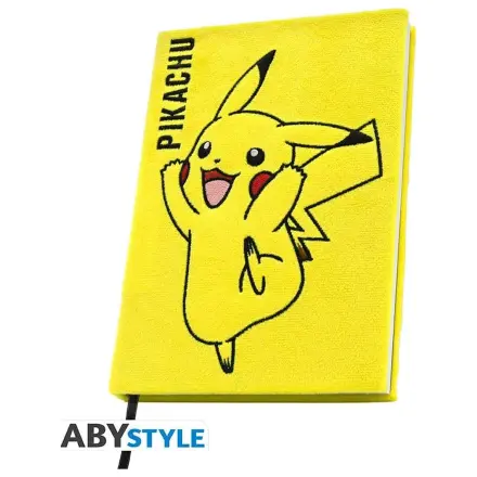 Pokémon Pikachu Plüsch Notizbuch A5 Produktfoto