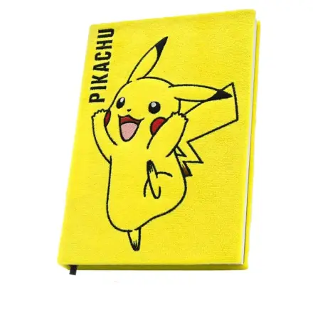 Pokémon Pikachu Plüsch Notizbuch A5 Produktfoto