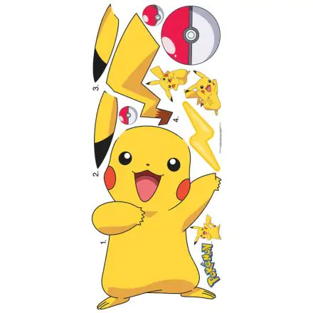 Pokemon Pikachu Dekoraufkleber Produktfoto