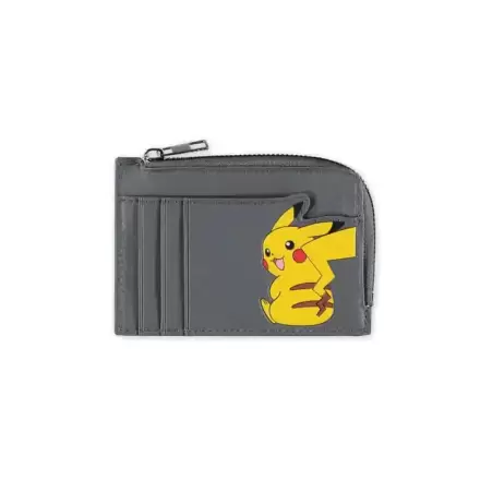 Pokémon Karten Geldbörse Pikachu Gray Produktfoto