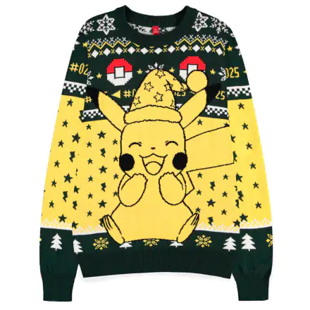 Pokemon Pikachu Weihnachtspullover termékfotója