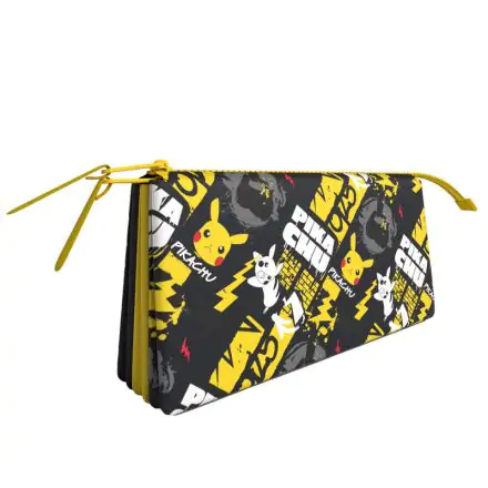 Pokemon Pikachu Dreifaches Mäppchen Produktfoto