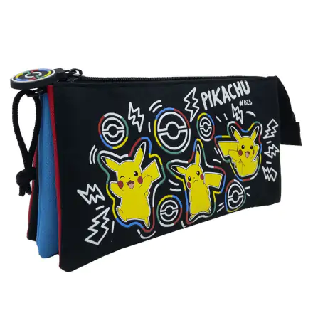 Pokemon Pikachu Dreifaches Mäppchen Produktfoto