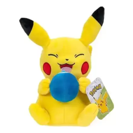 Pokémon Plüschfigur Pikachu with Oran Berry Accy 20 cm termékfotója