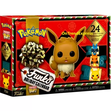 Pokemon Pocket POP! Adventskalender Pokemon Holiday Produktfoto