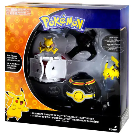 Pokemon Pokeball Pikachu + Abra blister Produktfoto