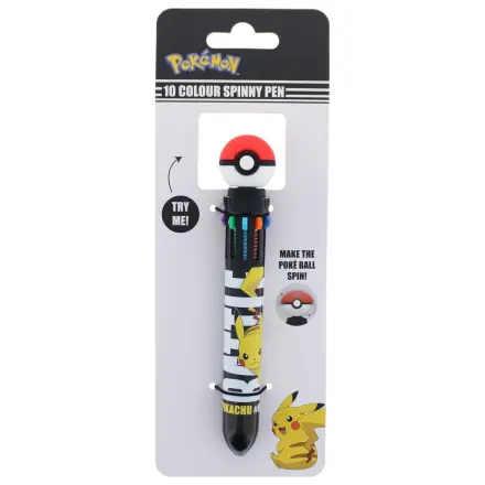 Pokémon Multi Colour Stift Spinny Pokéball Produktfoto