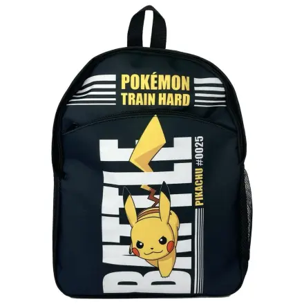 Pokémon Rucksack Pokémon Train Hard Schwarz Produktfoto