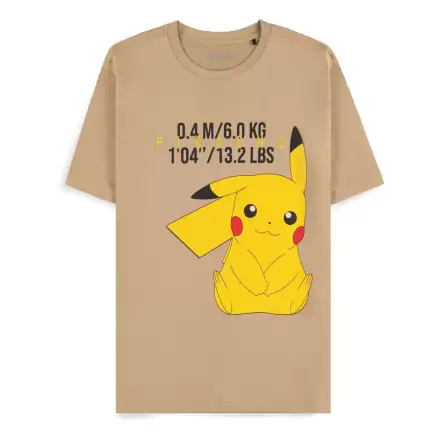 Pokemon T-Shirt Beige Pikachu Produktfoto