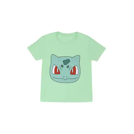 Pokemon Bulbasaur Face Kinder T-shirt Produktfoto