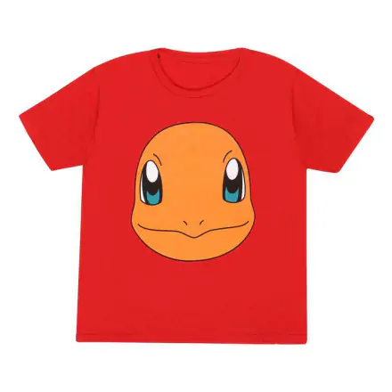 Pokemon Charmander Face Kinder T-shirt Produktfoto