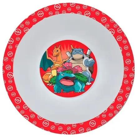 Pokémon Red Plastik tiefer Teller Produktfoto