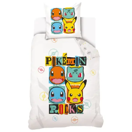 Pokemon Rocks Bettbezug Produktfoto