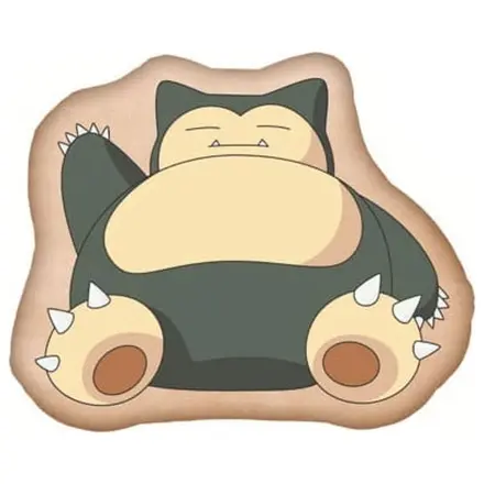 Pokemon Kissen Snorlax braun 36 cm Produktfoto
