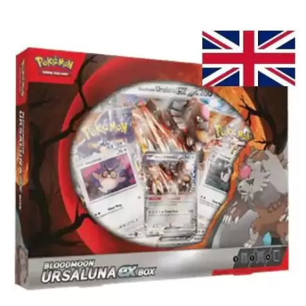 Pokémon TCG Bloodmoon Ursaluna EX Box November 2024 *Englische Version* termékfotója