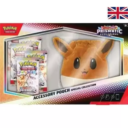Pokémon TCG Scarlet & Violet 08.5 Prismatic Evolutions Eevee Zubehör-Beutel Kollektion *English Version* Produktfoto