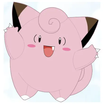 Pokémon Valentine's Clefairy Plüschfigur 20 cm Produktfoto