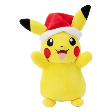 Pokémon Plüschfigur Winter Pikachu mit Weihnachtsmütze 20 cm termékfotója