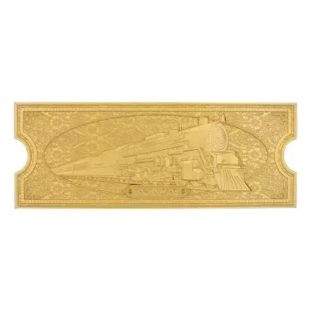 Der Polarexpress Replik Train Ticket 24k Gold Plated Limited Edition termékfotója