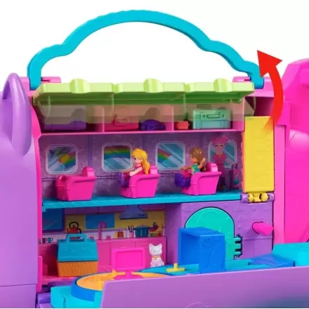 Polly Pocket Kitten Airplane chest Spielset Produktfoto