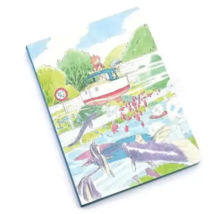 Ponyo - Das große Abenteuer am Meer Skizzenbuch Ponyo & Sosuke Flexi termékfotója
