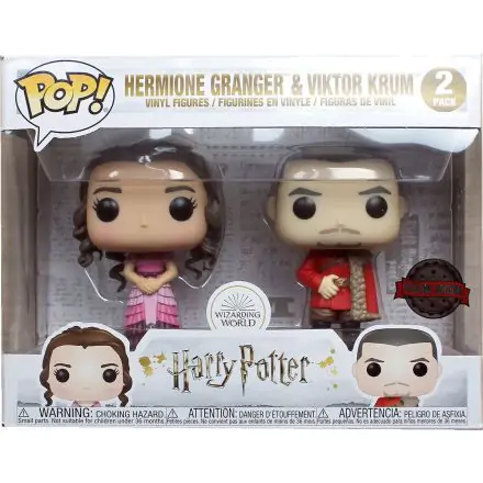 POP 2er-Pack Harry Potter Hermione and Krum Yule Exclusive Produktfoto