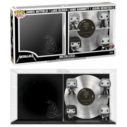Metallica POP! Albums DLX Vinyl Figuren 4er-Pack Metallica (B&W) 9 cm Produktfoto