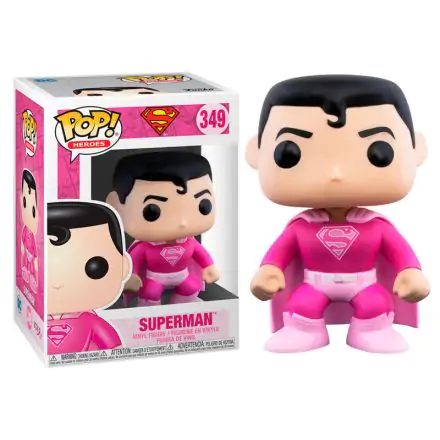 DC Comics POP! Heroes Vinyl Figur BC Awareness - Superman 9 cm Produktfoto
